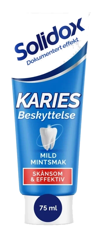 Solidox Tannkrem Kariesbeskyttelse 75ml