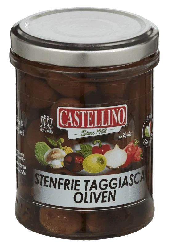 Castellino Oliven Taggiasca i Olje 180g