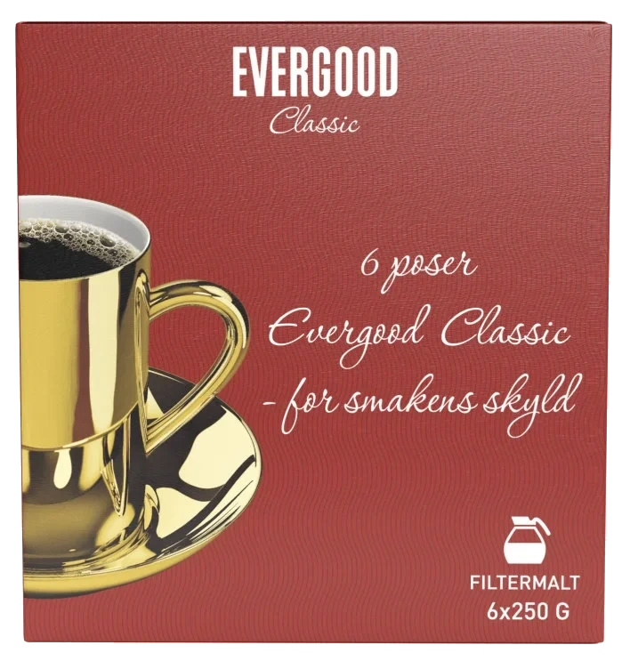 Evergood Classic Filtermalt 6x250g