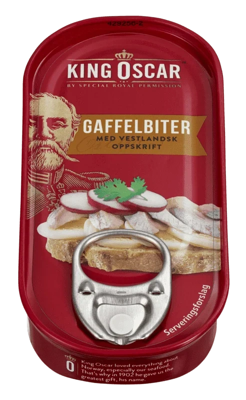 King Oscar Gaffelbit Vestland 50g