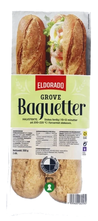 Baguetter Grove 2x150g Eldorado