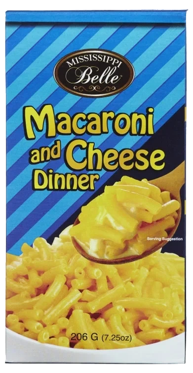 Macaroni & Cheese Dinner 206g Missisippi Belle