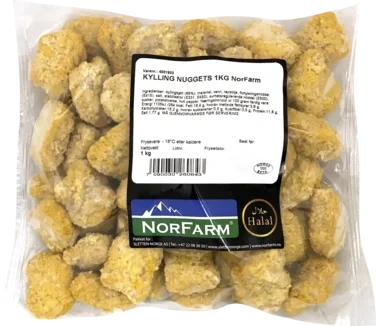 Kylling Nuggets 1kg