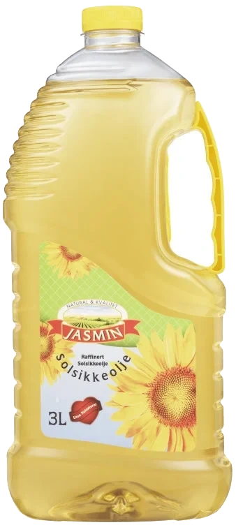 Solsikke Olje 3lt Jasmin