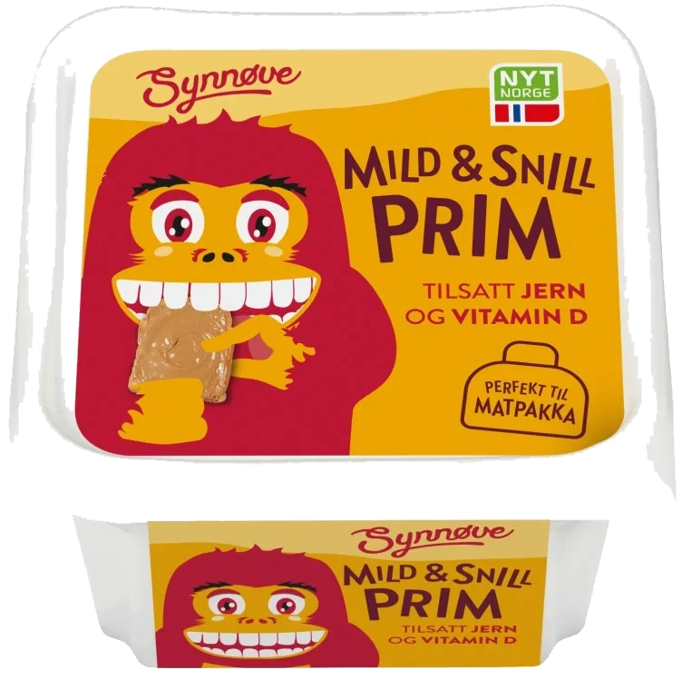 Prim Mild&snill 190g Synnøve
