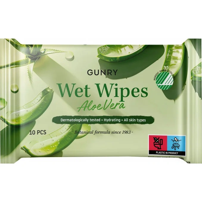 Eco Wet Wipes Aloe Vera
