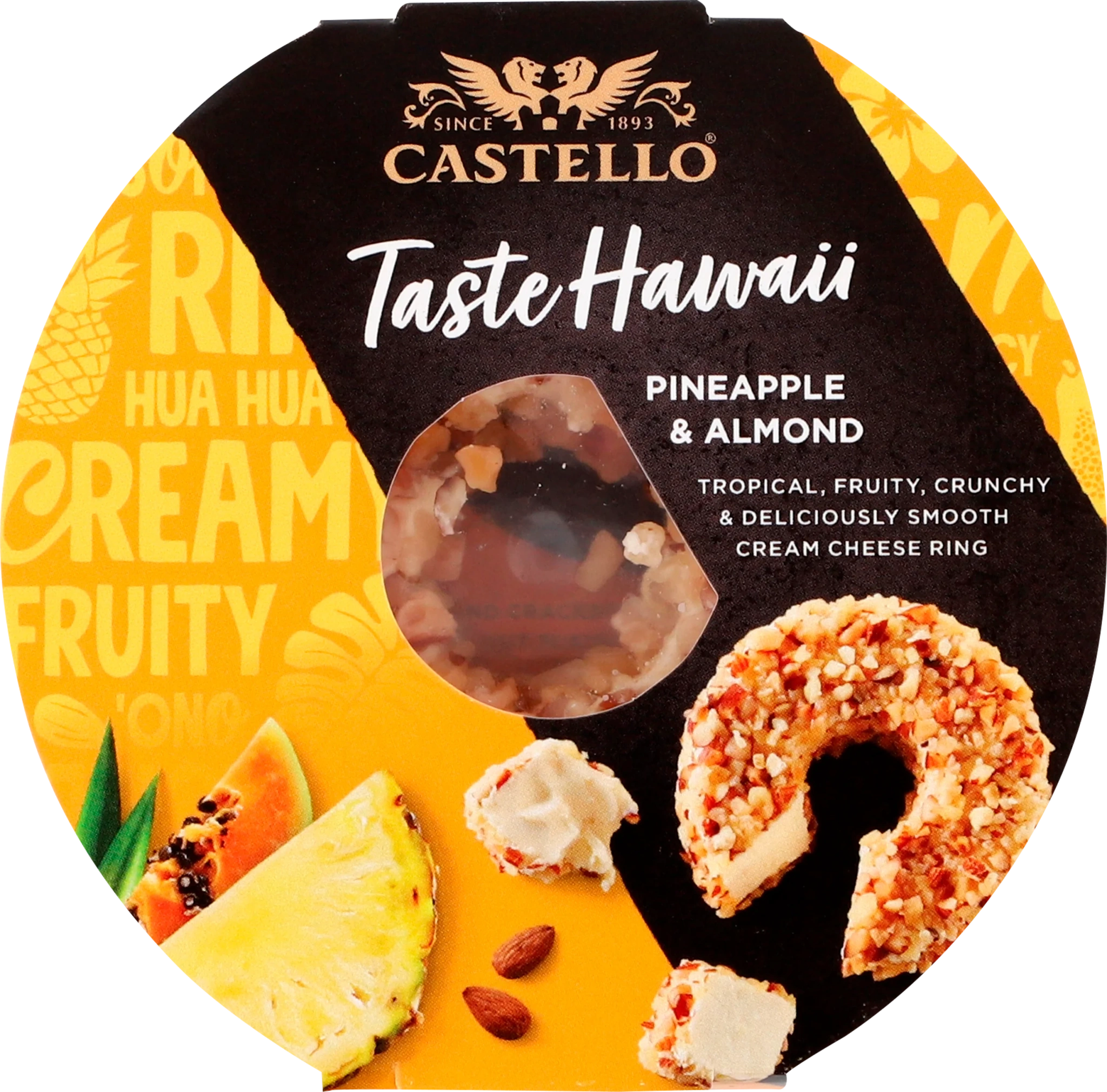 Färskost ring ananas / mandel 125 g