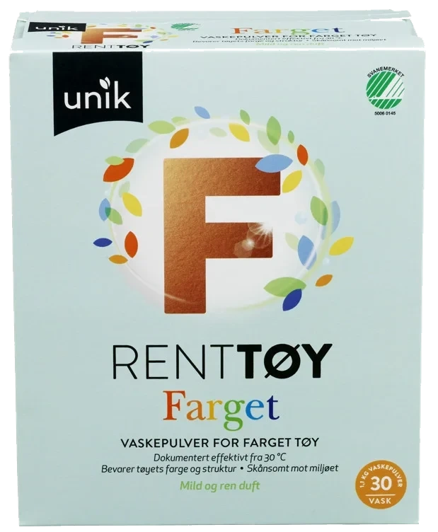 Tøyvask Farget 1,1kg Unik