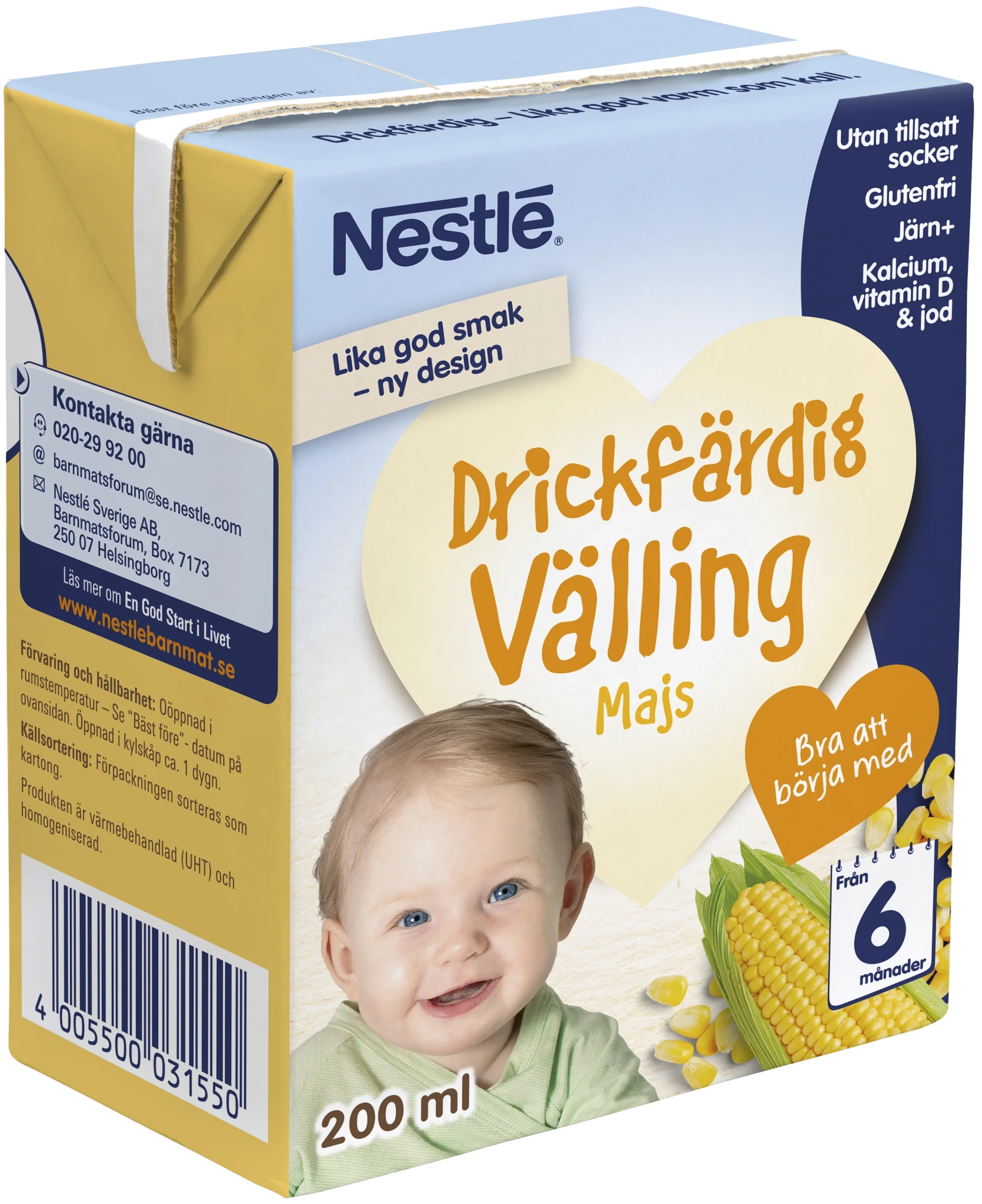 Majsvälling Drickfärdig 6 Mån