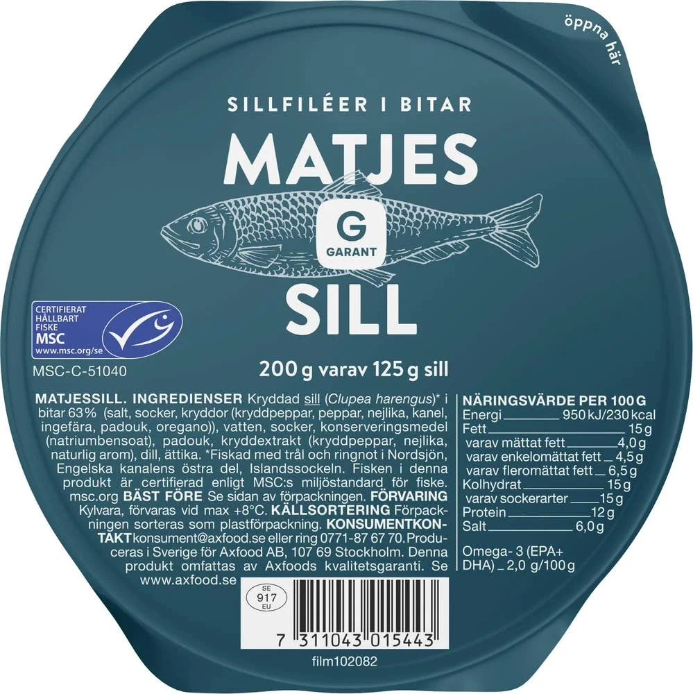 Matjessill MSC