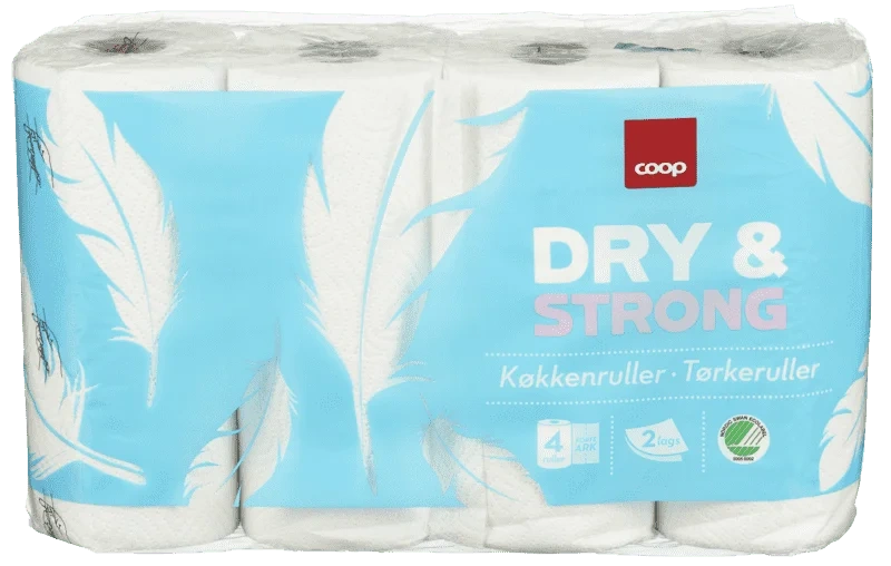 Coop Dry & Strong Tørk 4stk