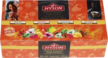 Herbal Tea Assortment 160g Hyson