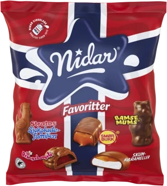 Nidar Norske Favoritter 300g	 	