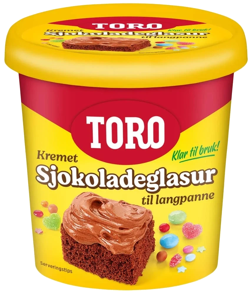 Kremet sjokoladeglasur