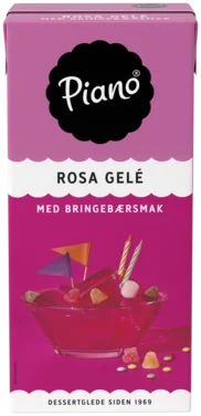 Bringebærgele 1l Piano
