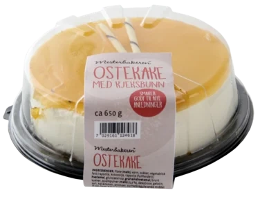 Ostekake 650g Mesterbakeren