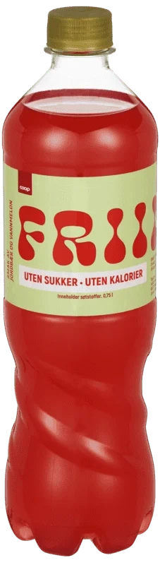 Coop Frii Jordbær & Vannmelon 0,75l