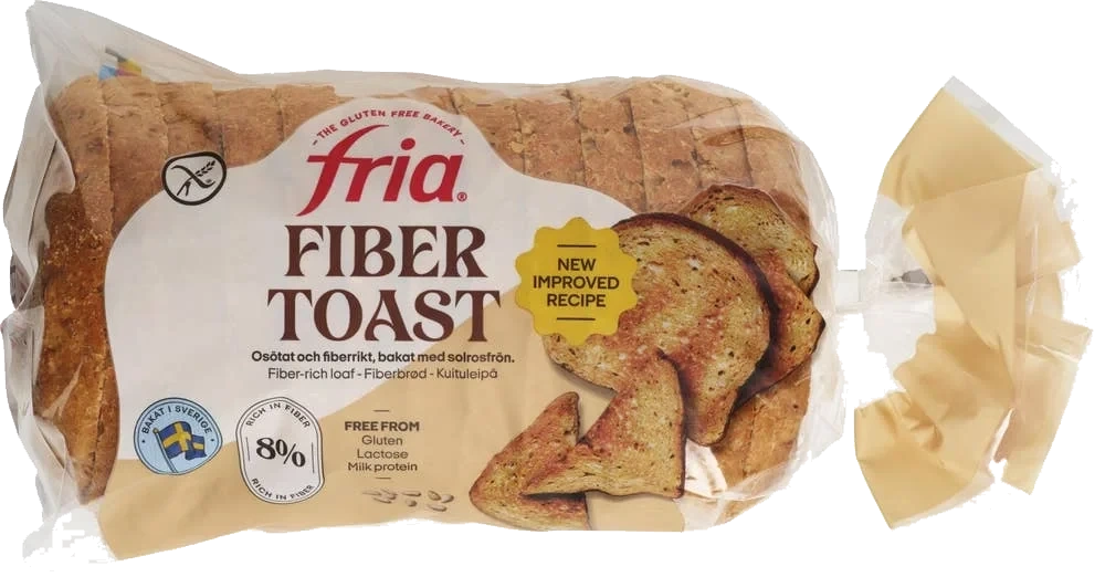 Glutenfri fiberbrød