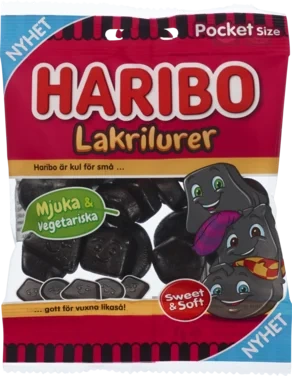 Lakrilurer 80g Haribo