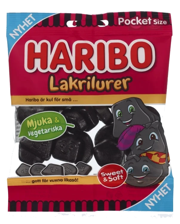 Lakrilurer 80g Haribo