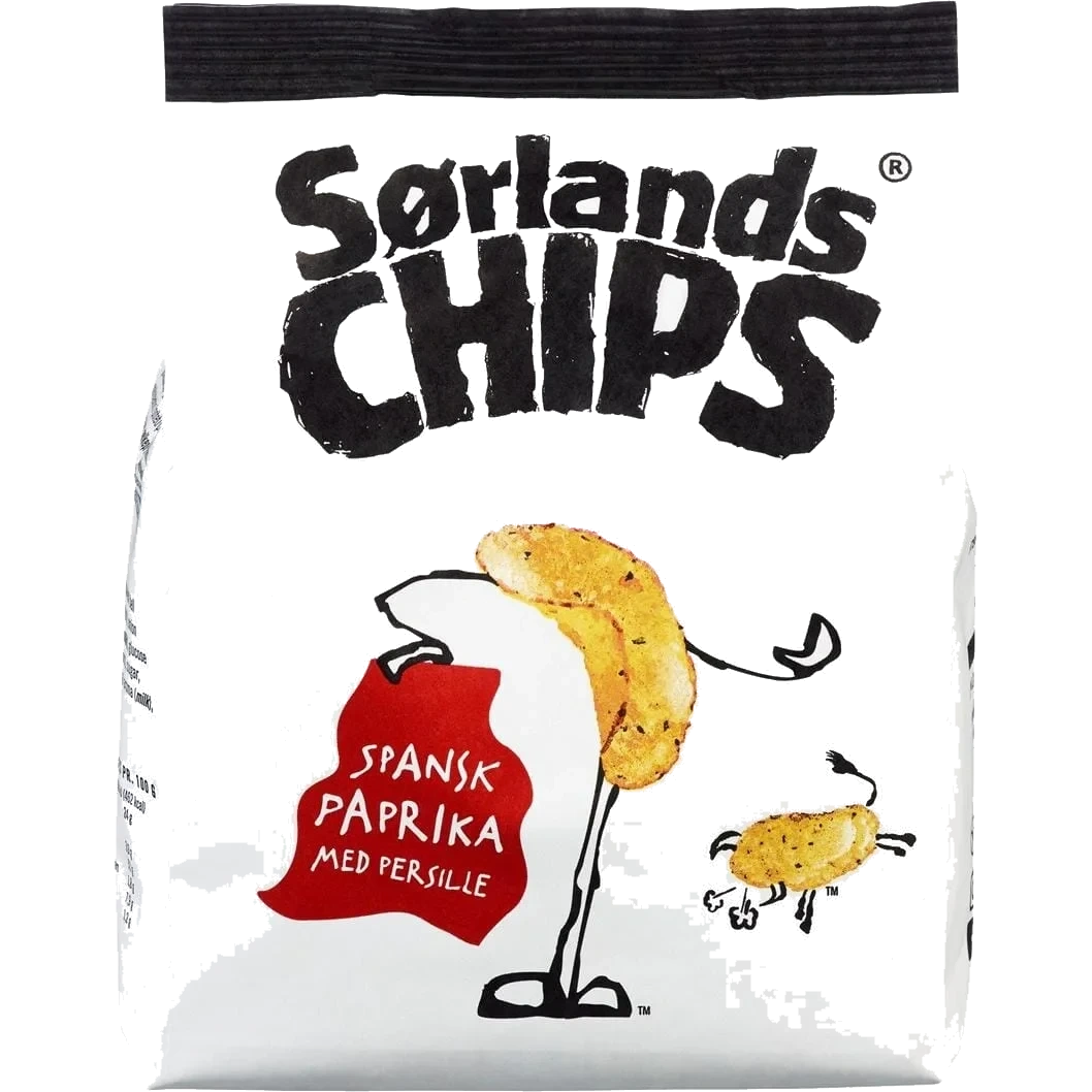 Sørlandschips Spansk Paprika 100g