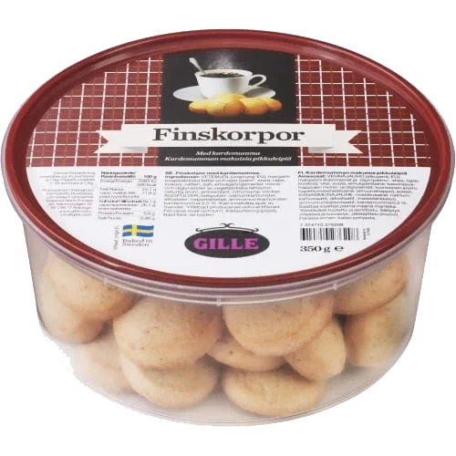 Finskorpor Kardemumma