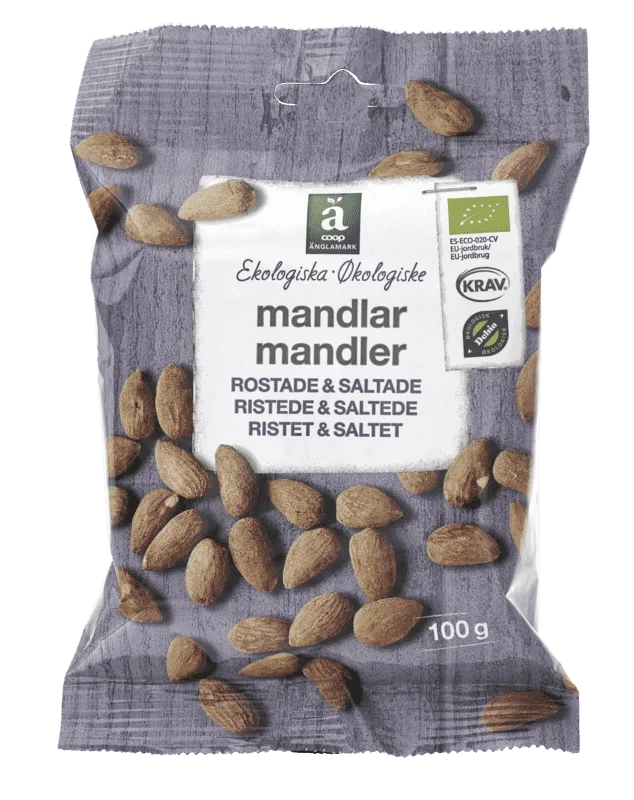 Änglamark Mandler 100g