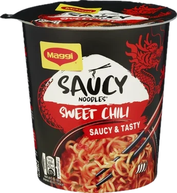 Maggi Saucy Noodles Chili 75g