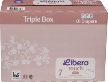 Libero Touch 7 Triple Box 81stk
