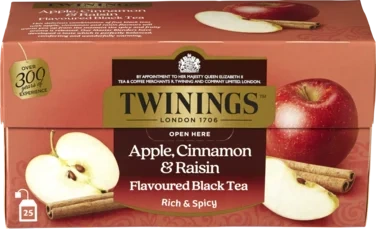 Twinings Eple, kanel og rosin 25bg