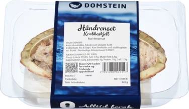 Krabbeskjell Håndrenset 120g
