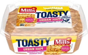 Toasty Urban Ham 180g Mills