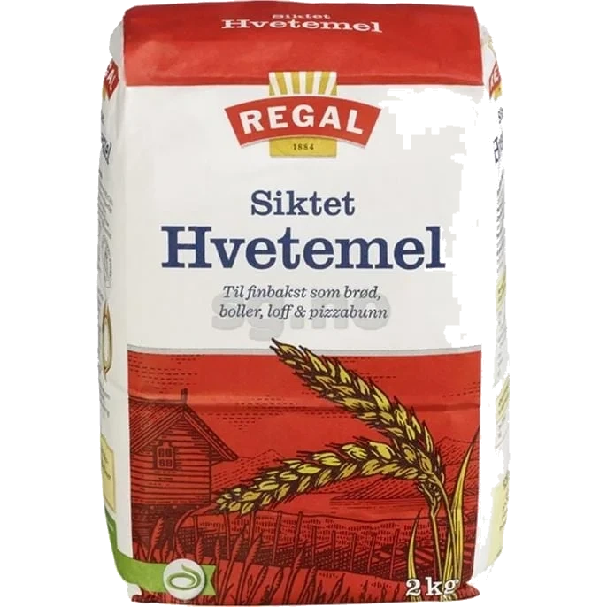 Hvetemel Siktet 78% 2kg