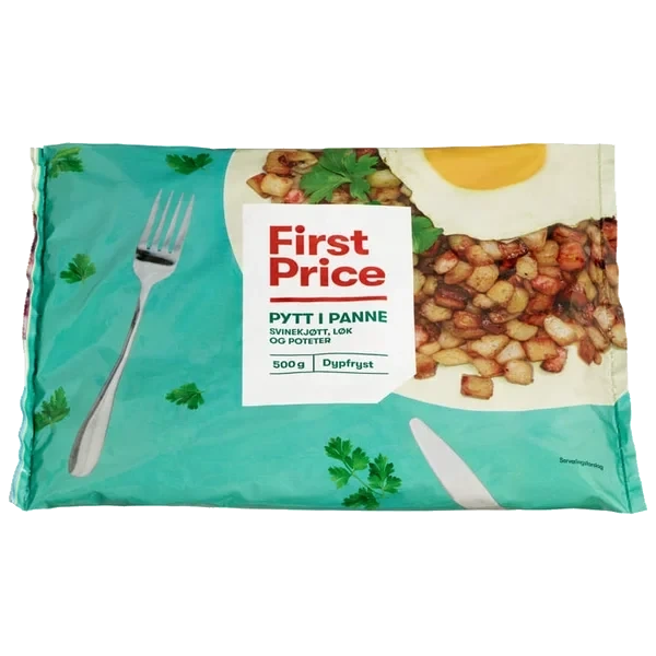 Pytt i Panne Skinke 500g First Price
