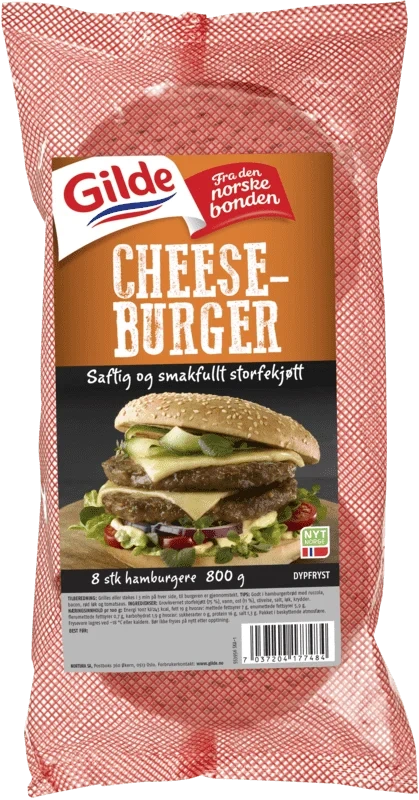 Cheeseburger 800g Fr Enh