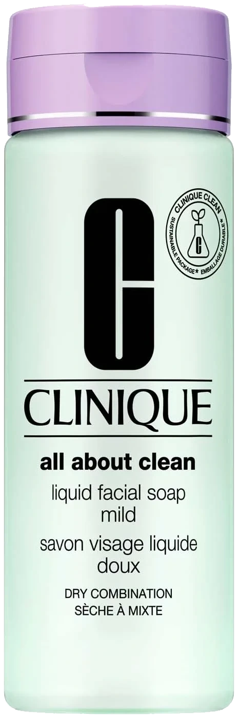 Clinique All About Clean Liquid Facial Soap Mild cleanser - Very dry to combination skin 200 ml