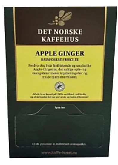 Apple Ginger Frukt-Te 12poser