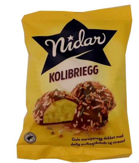 Påskemarsipan Kolibripose 168g