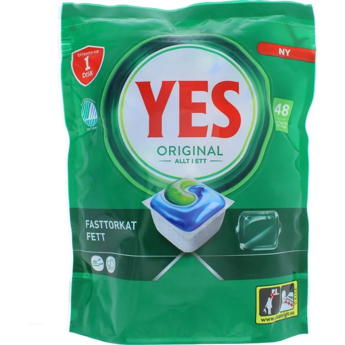 Yes Disktabletter 48-pack