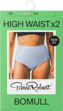 Truse High Waist Cotton Light Blue S Pierre Robert
