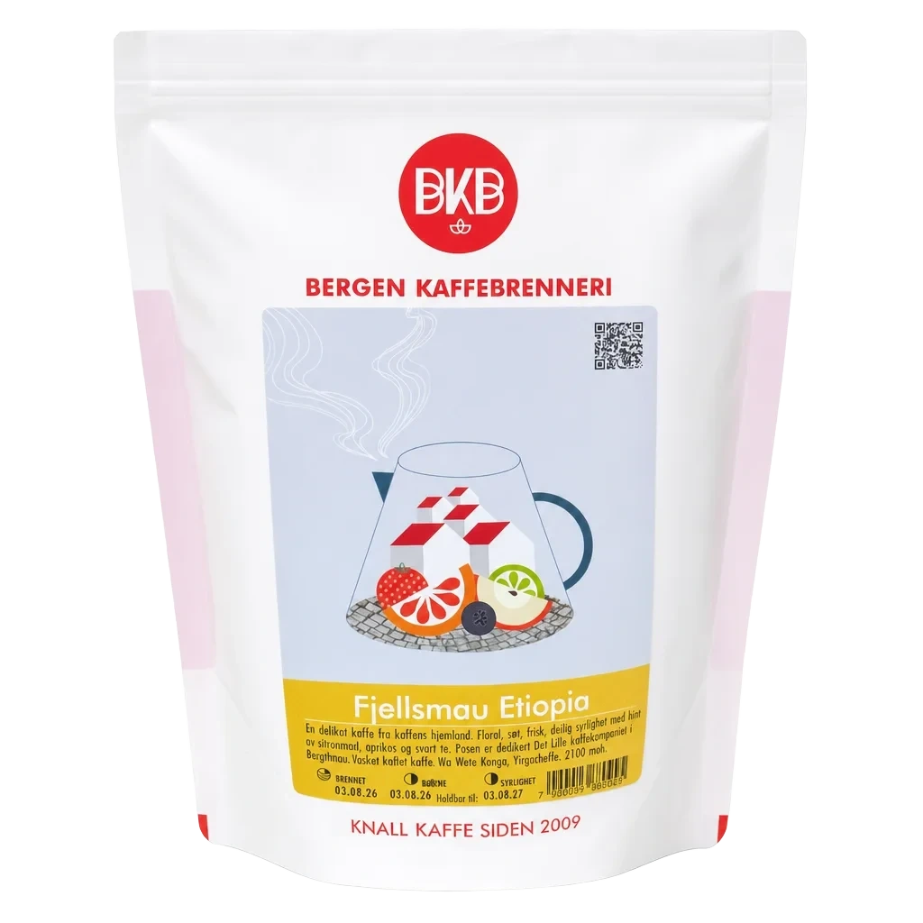 Fjellsmau Etiopia 250g Bkb