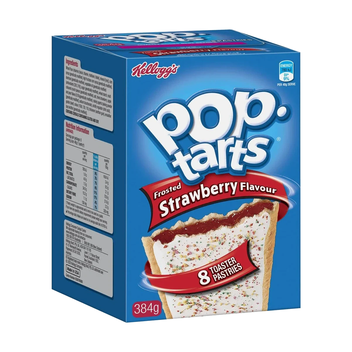 Pop-Tarts Frosted Strawberry Senssation 384 g (8pk)