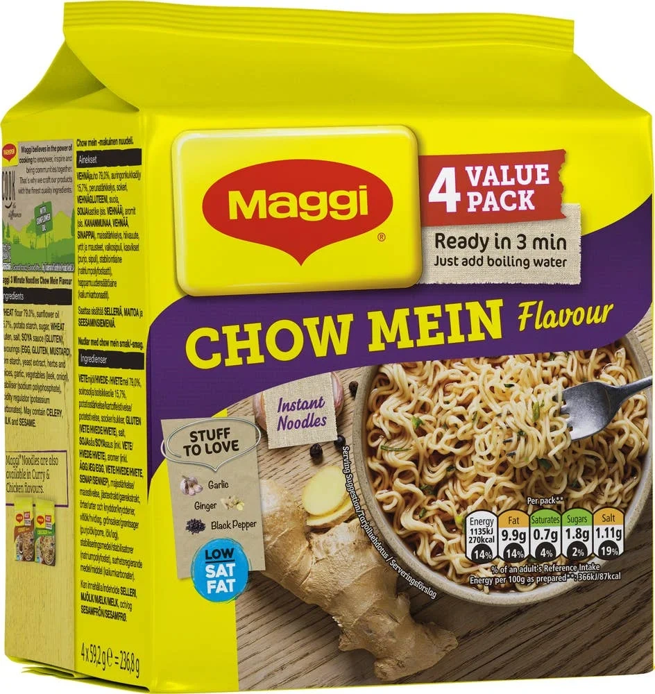 Instant Noodles Chow Mein