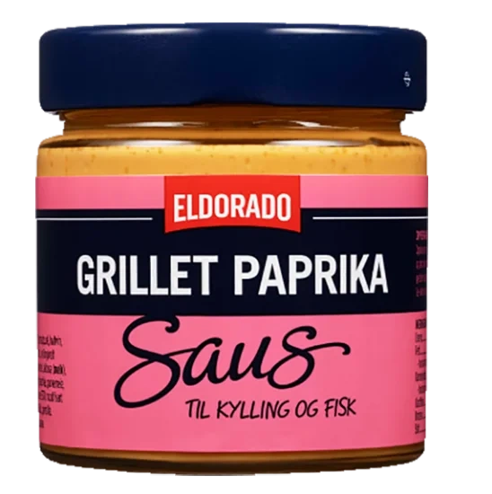 Grillet Paprikasaus Eldorado 180g