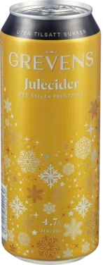 Grevens Julecider Gyllen 0.50l bx