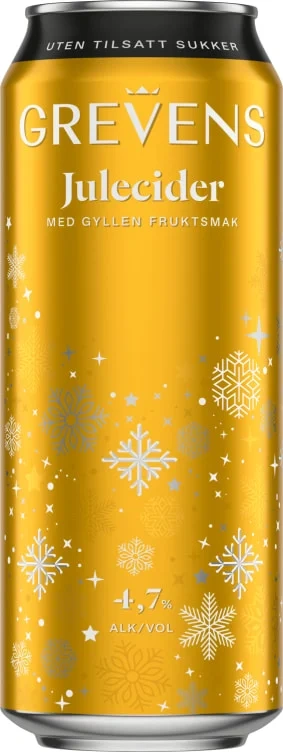 Grevens Julecider Gyllen 0.50l bx