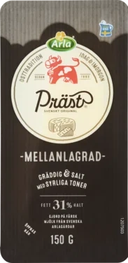 Präst® skivad ost 150g
