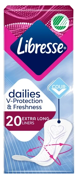 Libresse Ex-Long Truseinnlegg 20stk