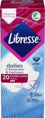 Libresse Ex-Long Truseinnlegg 20stk