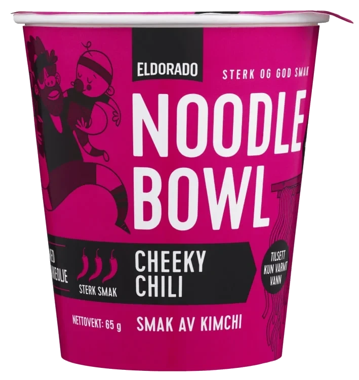 Noodle Bowl Cheeky Chili 65g Eldorado